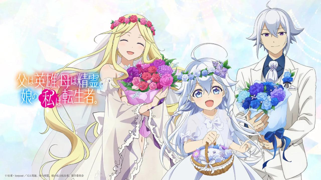 انمي Chichi wa Eiyuu, Haha wa Seirei, Musume no Watashi wa Tenseisha الحلقة 3 الثالثة مترجمة